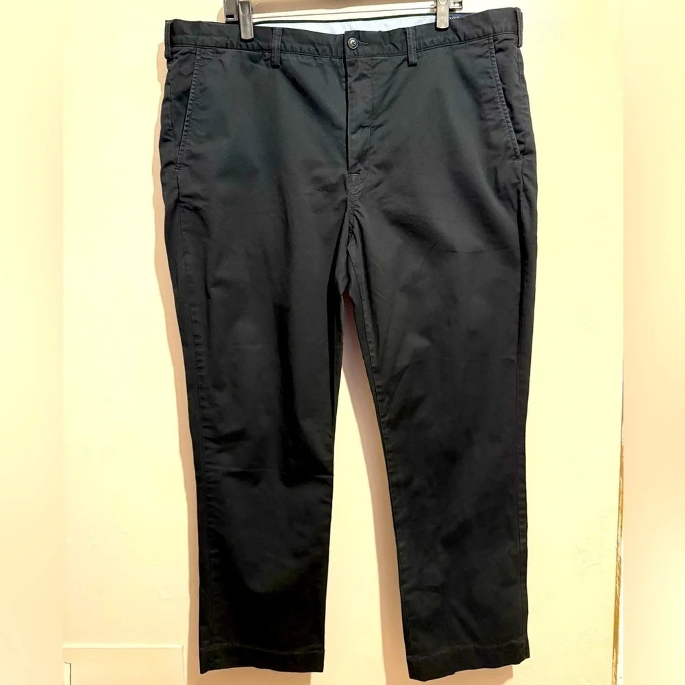 Polo Ralph Lauren Men's Black The Polo Chinos Classic Cotton Twill Size 40x30